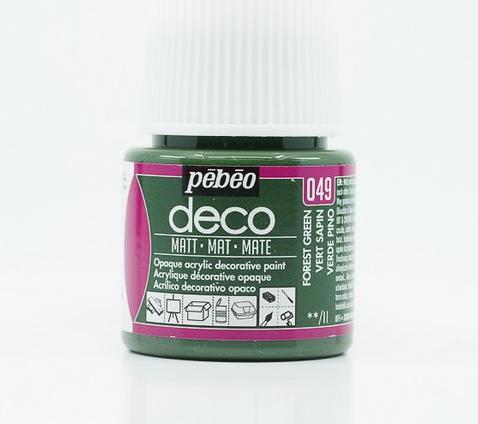 Productafbeelding Pebeo Deco Matte Acryl Kleuren (Dennengroen, 45 ml)