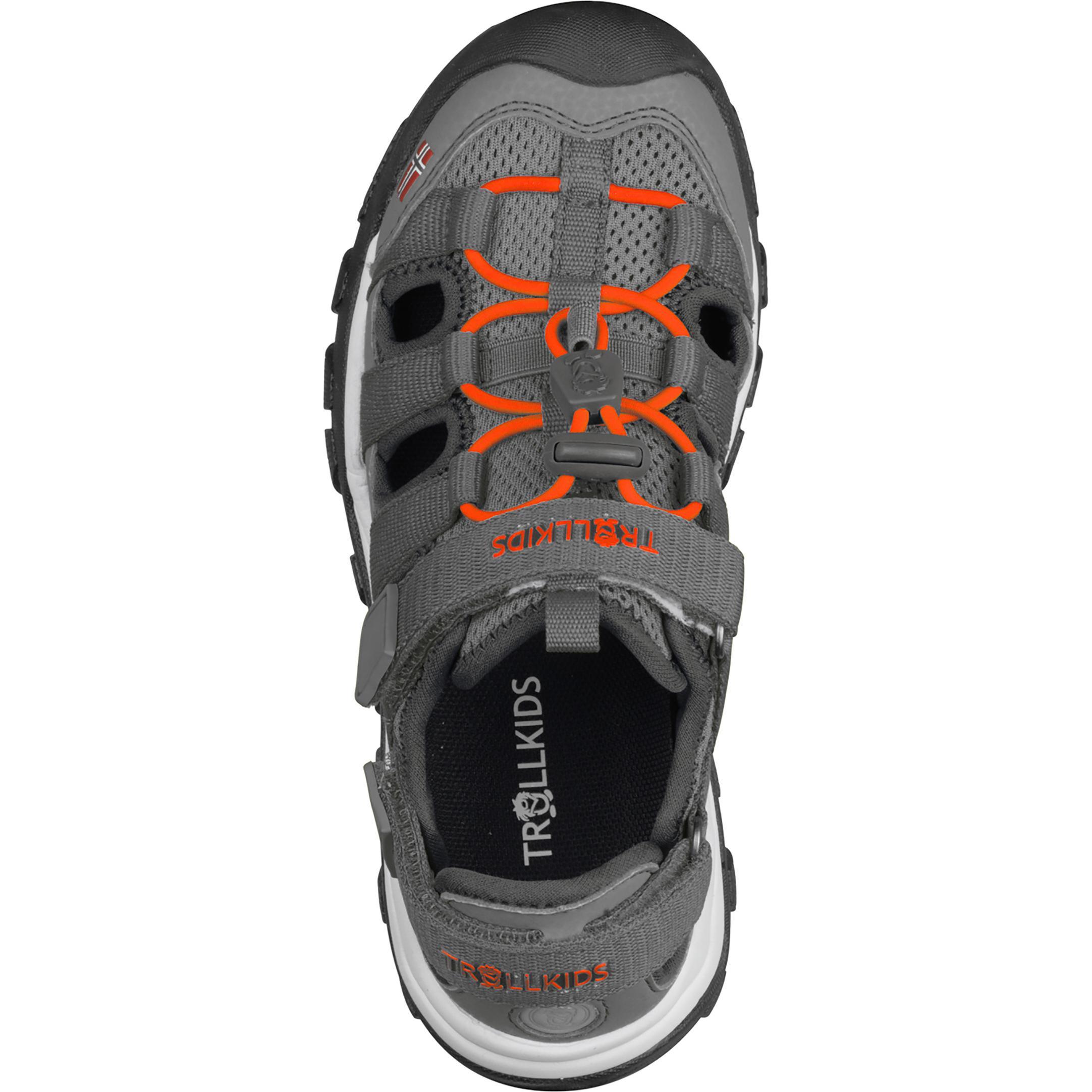 Thumbnail - Trollkids, Unisex, Sandalen, Kid's Kristiansand Sandal XT, Grau, (31)