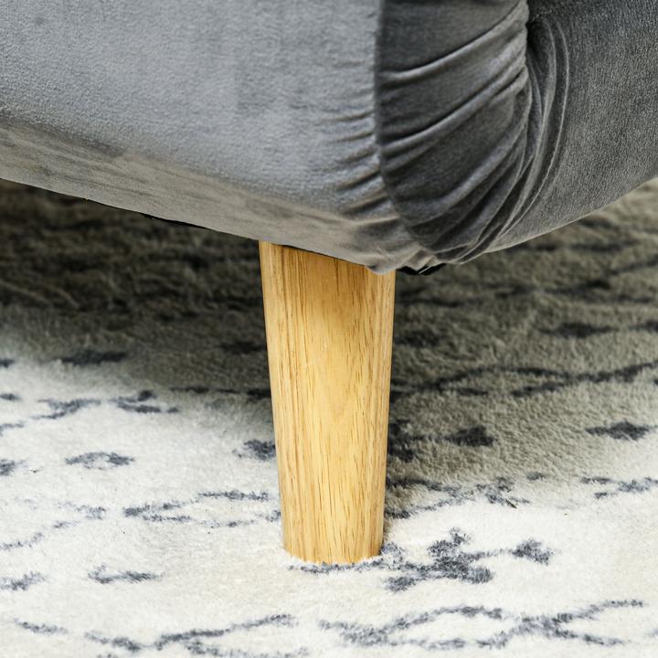 Actual product image Homcom Sofa bed with fold-out function