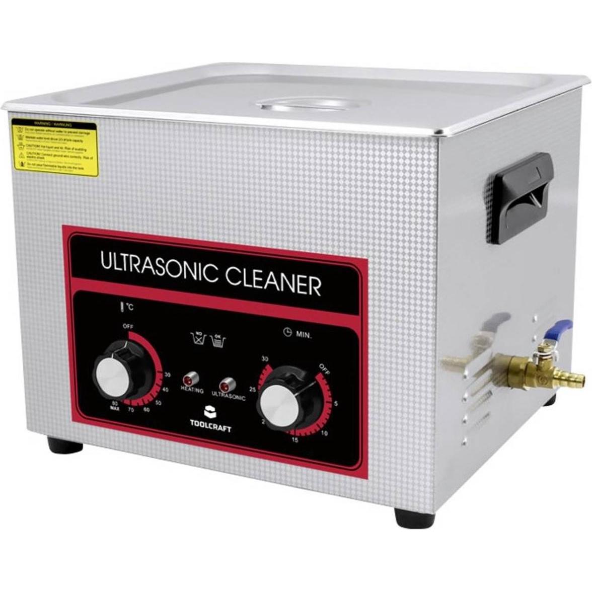 Toolcraft USC-1500, Pulitore a ultrasuoni, Argento