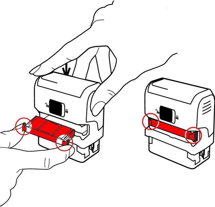 Produktbild Trodat Ersatzkissen zu TRODAT-PRINTY