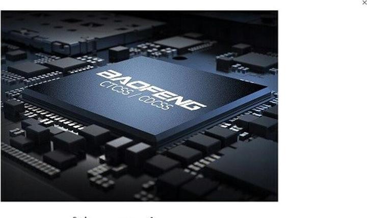 Actual product image Baofeng UV-5R HTQ 3800 USB-C WALKIE-TALKIE