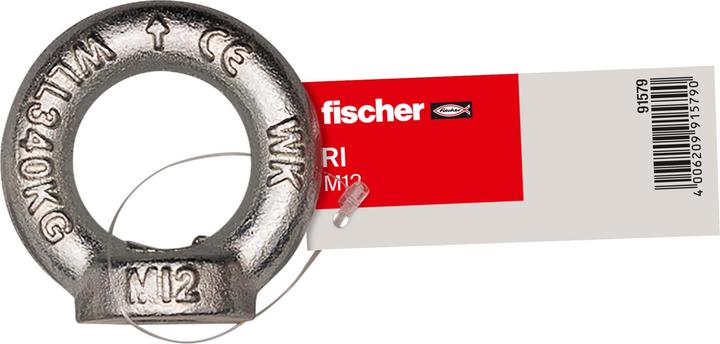 Actual product image Fischer Ring nut (M12)