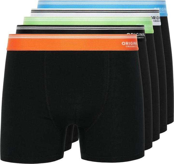 Produktbild Crosshatch Prismara Boxershorts (5erPack) (L, 5er Pack)
