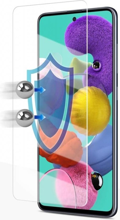 Produktbild Screenguard Samsung Galaxy A52 Panzerglas Schutzfolie Case Friendly Design (Samsung Galaxy A52)