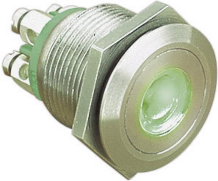 Bulgin Drukknop PB LED Groen IP66