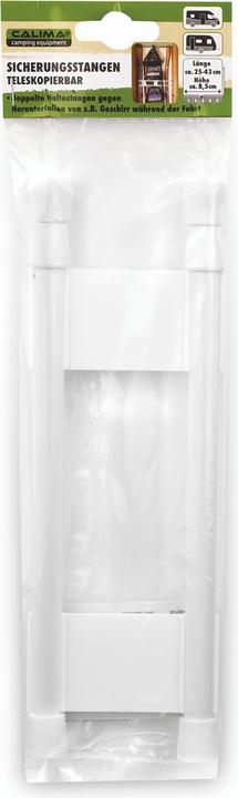 Actual product image Calima CAMPING EQUIPMENT Safety bars 46070, 25-43 cm, for motorhome/caravan