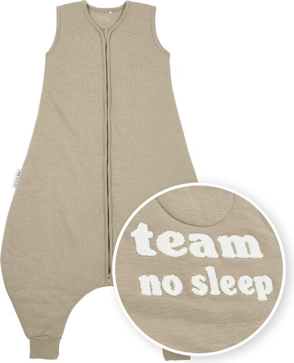 Image du produit Meyco Slub avec l'équipe no sleep Application bébé hiver combinaison de sommeil jumper (104 cm, Hiver)