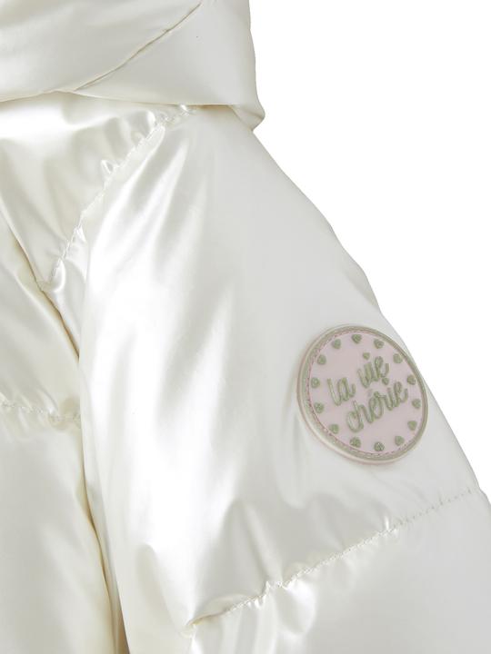 Immagine prodotto Vertbaudet Mädchen Kapuzen-Steppjacke in Perlmutt-Optik, Wattierung Recycling-Polyester (86)