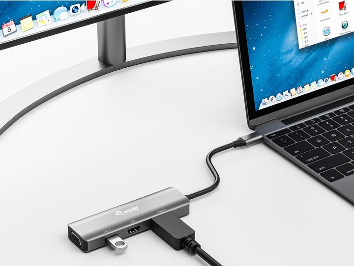 Productafbeelding equip 133485 (USB-C, 4 ports)