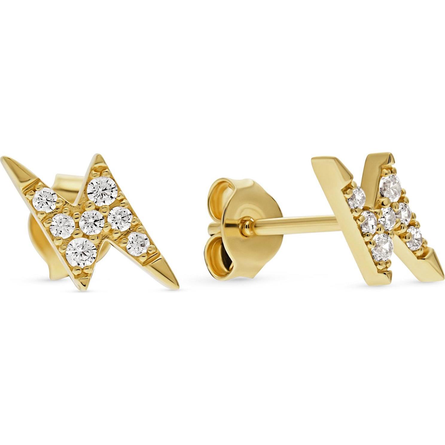 Favs, Ohrringe, Ohrstecker, (375er Gelbgold)