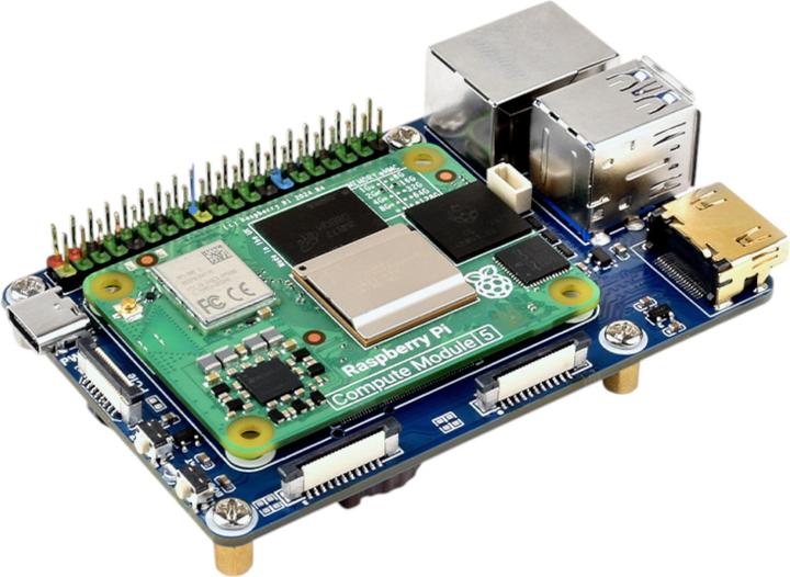 Actual product image WaveShare Mini Base Board (A) für Raspberry Pi Compute Module 5