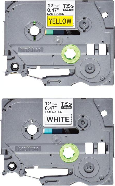 Actual product image Brother TZe-231S (1.20 cm, Black, White)