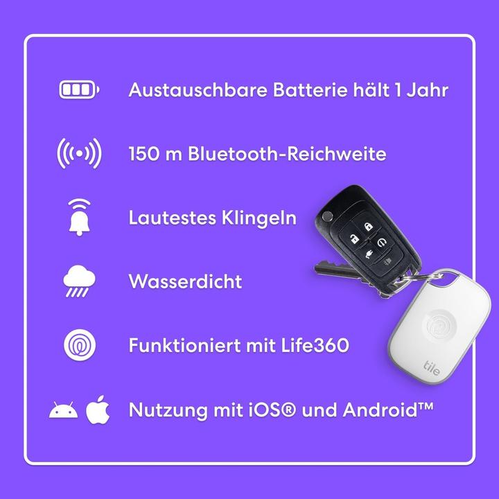 Actual product image Tile Pro 2024 (Android, iOS)