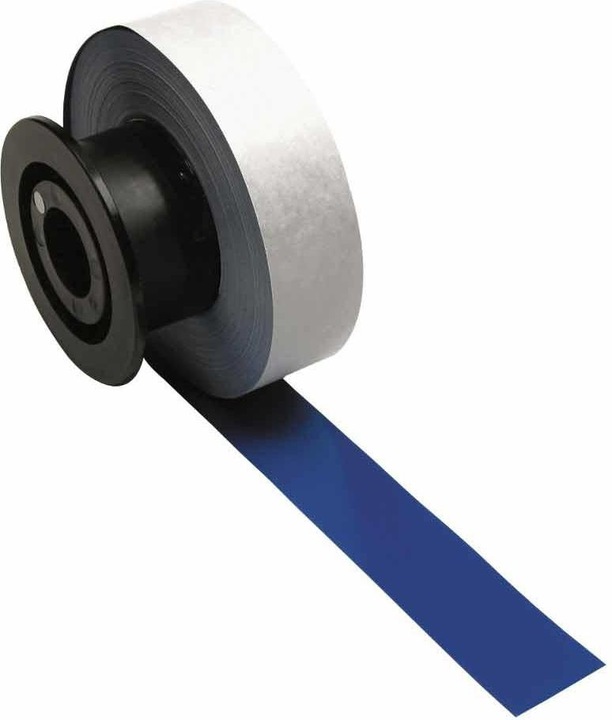 Produktbild Brady B-7569, Standard Vinylband, Blau, glänzend, 29.00 mm x 35.00 m, permanent, Endlos, f. MiniMa