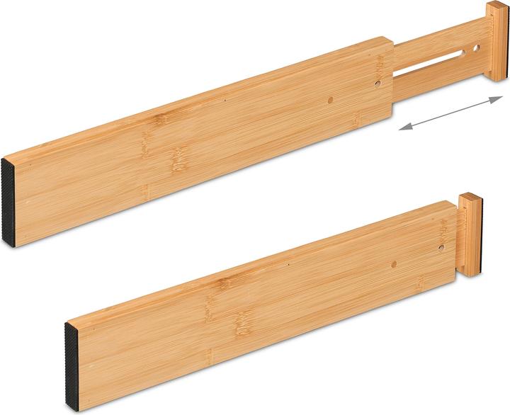 Actual product image Relaxdays 10-piece drawer divider set