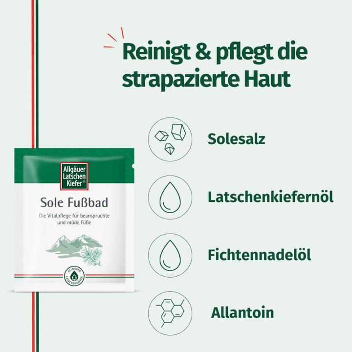 Actual product image Allgäuer Brine foot bath (Foot bath)
