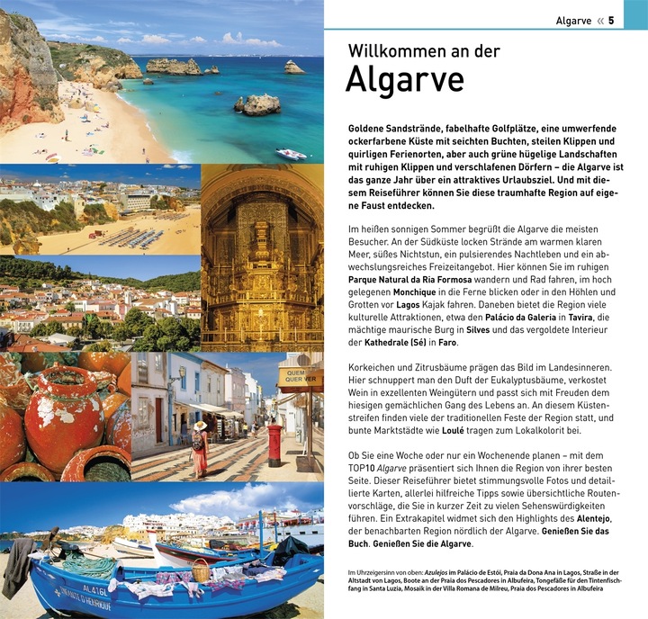 Produktbild TOP10 Reiseführer Algarve (Deutsch, DK Verlag Reise, 2023)