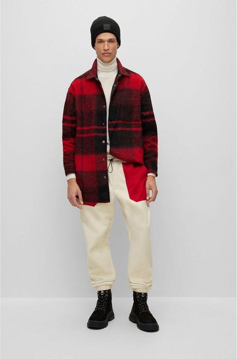 Immagine prodotto BOSS Heren Laurus Shirt, Bright Red, S (S)