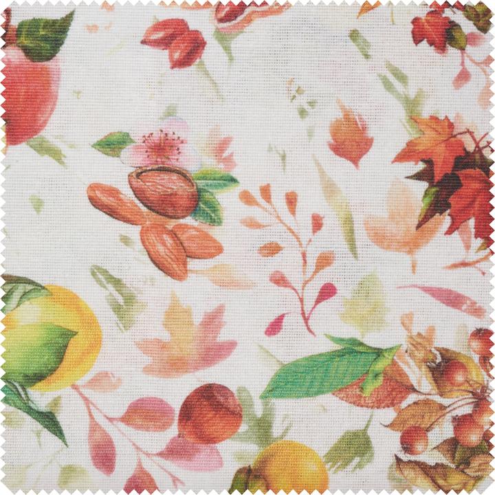 Image du produit VBS Tissu à motifs imitation lin "Automne", largeur 140 cm, vendu au mètre