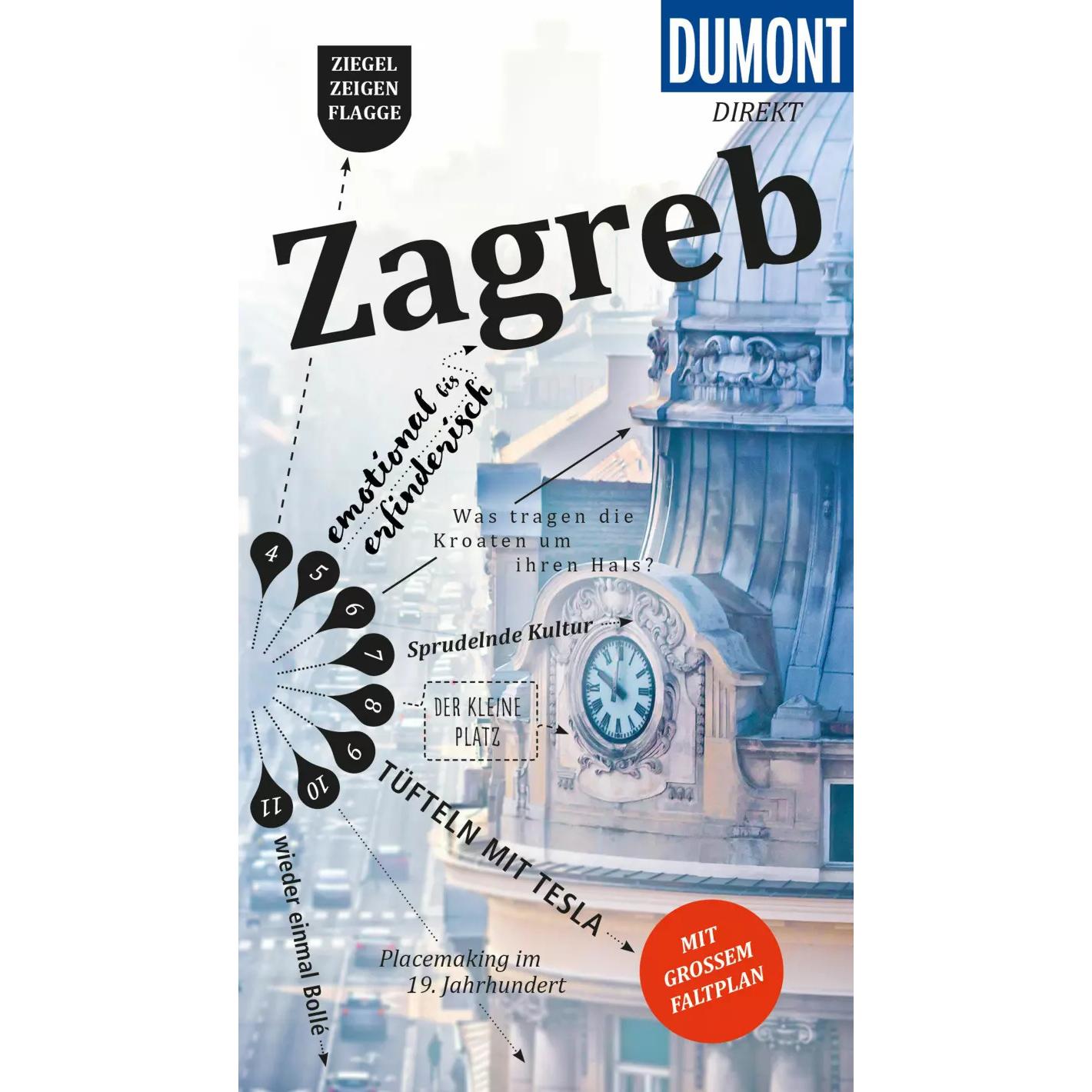 direkt Reiseführer Zagreb, Ratgeber von Patricia Fridrich