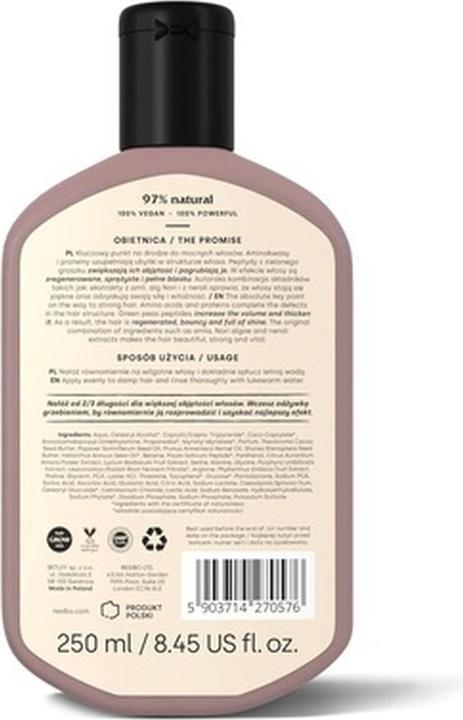Produktbild Resibo Regenerierende Haarspülung mit Pflanzenproteinen und Haferextrakt 250ml (250 ml)