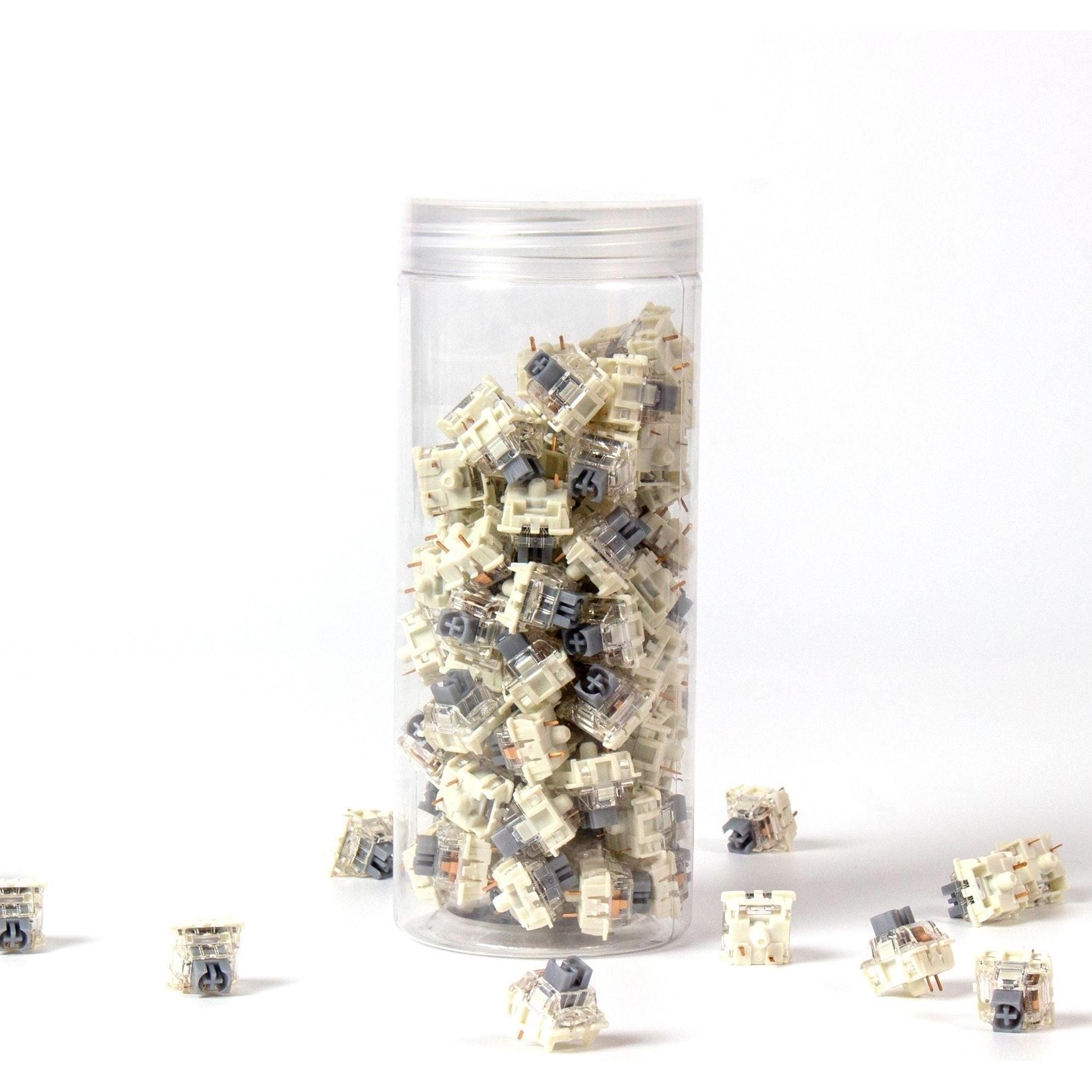 Keychron Interruttore a chiave Gateron G Pro 2.0 Argento G26, Accessori per mouse + tastiere, Argento