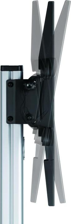 Actual product image Techly EFB TV trolley for LCD LED TV 93,98cm 37inch - 218,44cm 86inch with one shelf (50 kg, 37" - 86")