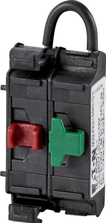 Produktbild Eaton Flat Rear contact block,1NC, 1NO