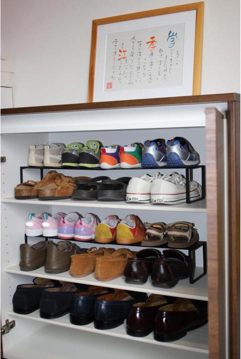 Produktbild Yamazaki Ausziehbares Schuhregal FRAME (60 x 12 x 10 cm)