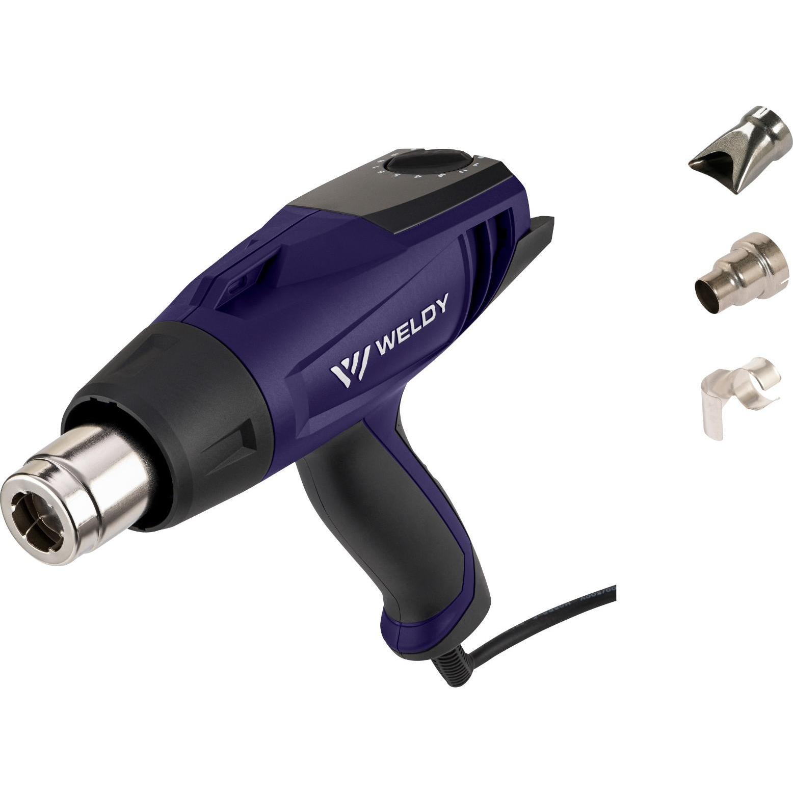 Weldy, Essiccatore ad aria calda, Pistola ad aria calda HG 330-S Set - 164.324