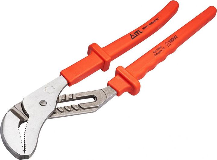 Actual product image ITL Insulated Insulated Groove Joint Pliers