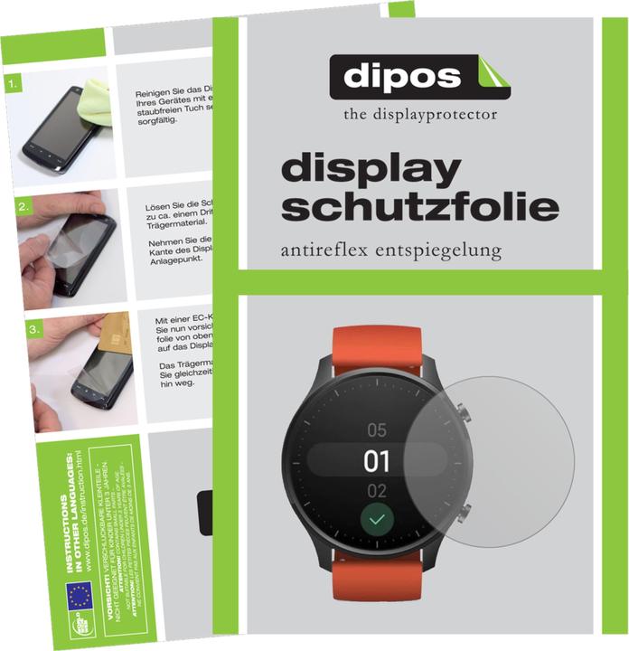 Actual product image Dipos Screen Protector Anti-Glare (Mi Watch Color)