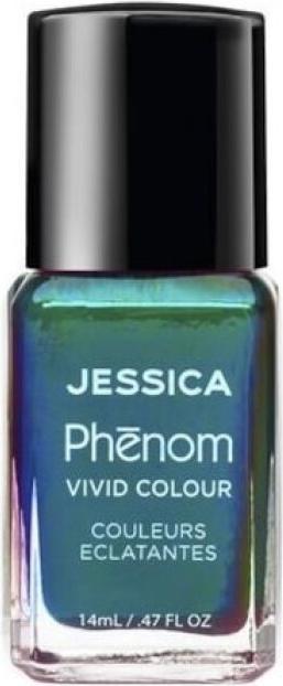 Jessica Phenom Vivid Colour Nail Polish Long-lasting Gel-like Nail Polish without UV Lights Under Th (Gel-Effect Nail Polish)