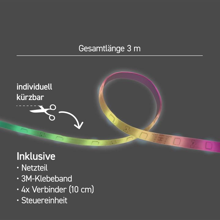Actual product image Tint LED strips (RGB, 300 cm, Indoor)