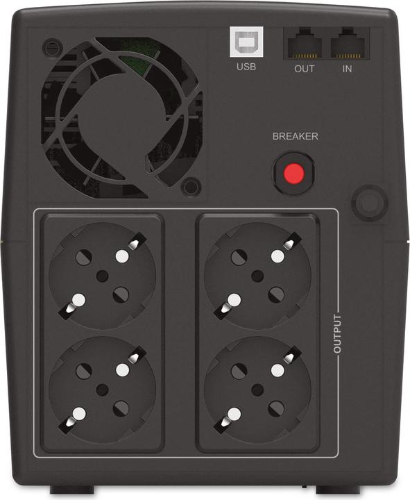 Produktbild Powerwalker USV VI 2200 STL Schuko Line Interace (2200 VA, 1320 W, Line-Interaktiv USV)