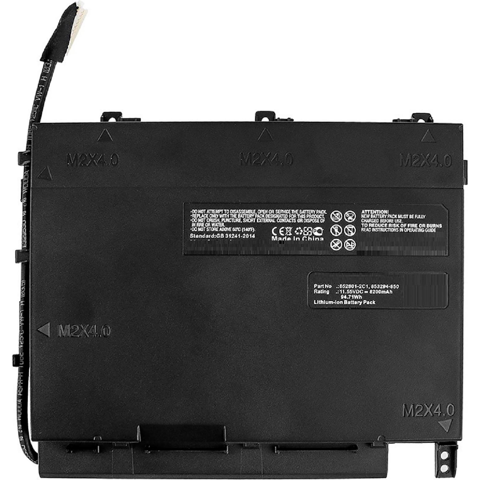 AGI 120185 - Akku - HP - Omen 17-W217TX (8200 mAh), Notebook Akku, Schwarz