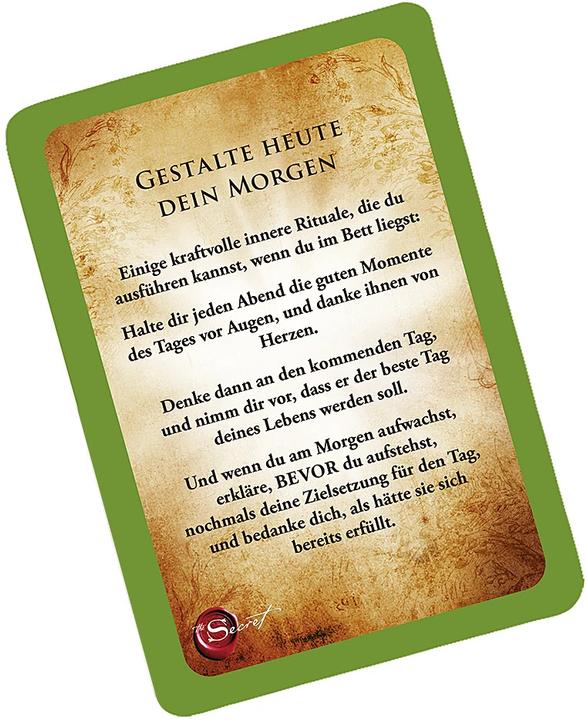 Produktbild The Secret Manifestationskarten (Deutsch, Rhonda Byrne, 2024)