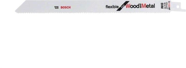 Actual product image Bosch Professional Zubehör Sabre saw blade S 1122 VF. Flexible for Wood and Me