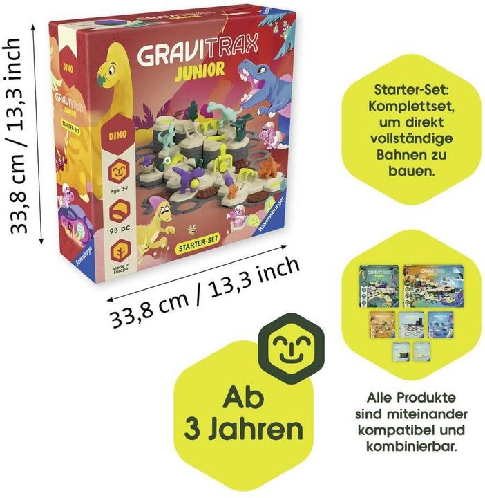 Actual product image Ravensburger GraviTrax Junior - Starter-Set L Dino