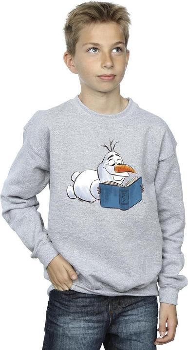Image du produit Disney - Sweat FROZEN OLAF READING - Garçon (128)