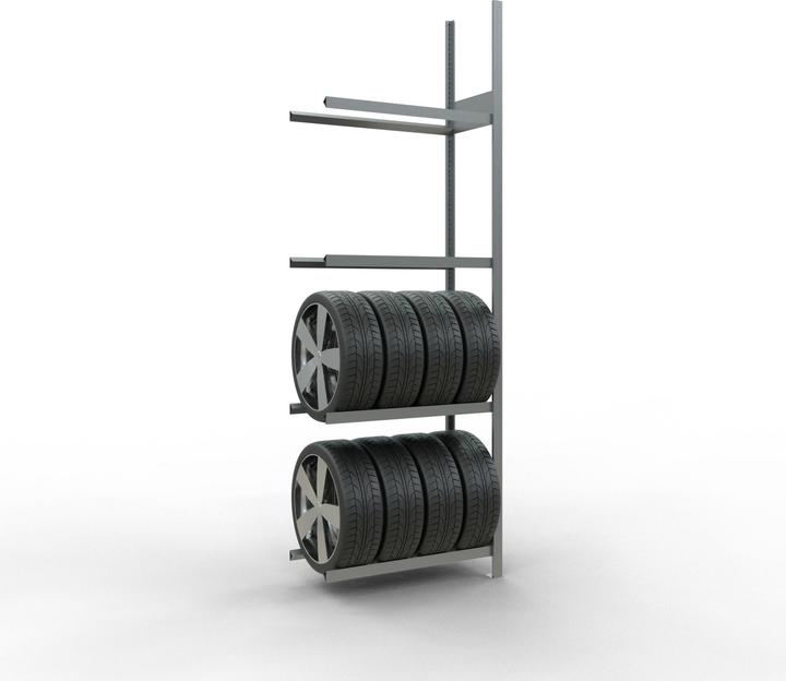 Produktbild Schulte Lagertechnik Räder-Anbauregal MULTIplus151