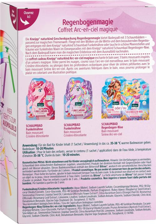 Actual product image Kneipp Rainbow magic (Bubble bath, 40 ml)