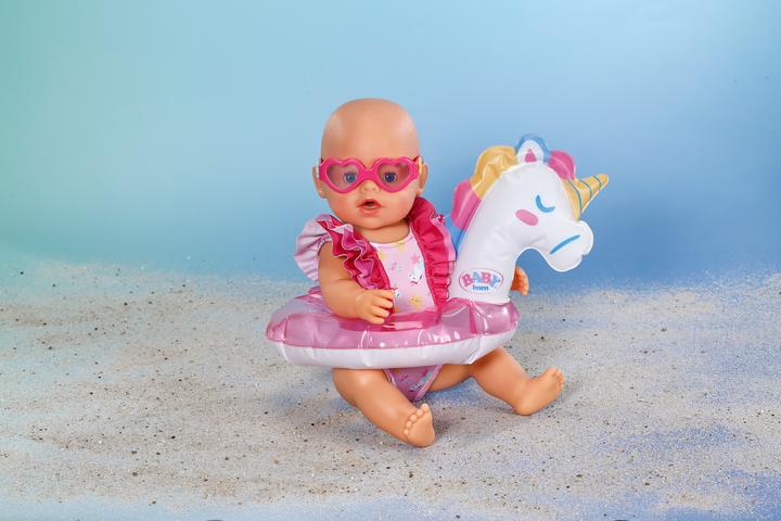 Productafbeelding Zapf Creation BABY born Schwimm-Set Einhorn 43cm
