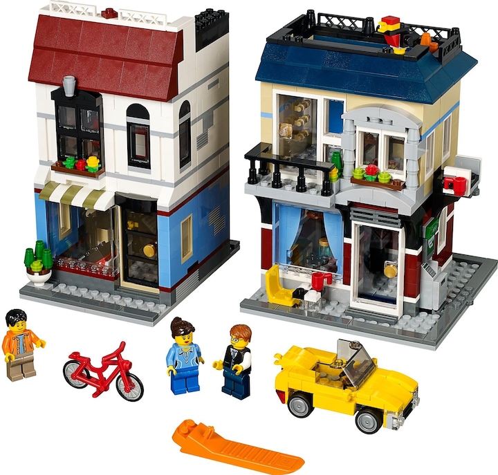Produktbild LEGO Creator End-Of-Live Set Fahrradladen & Café - 31026 NEU! Teile 1023x (31026)