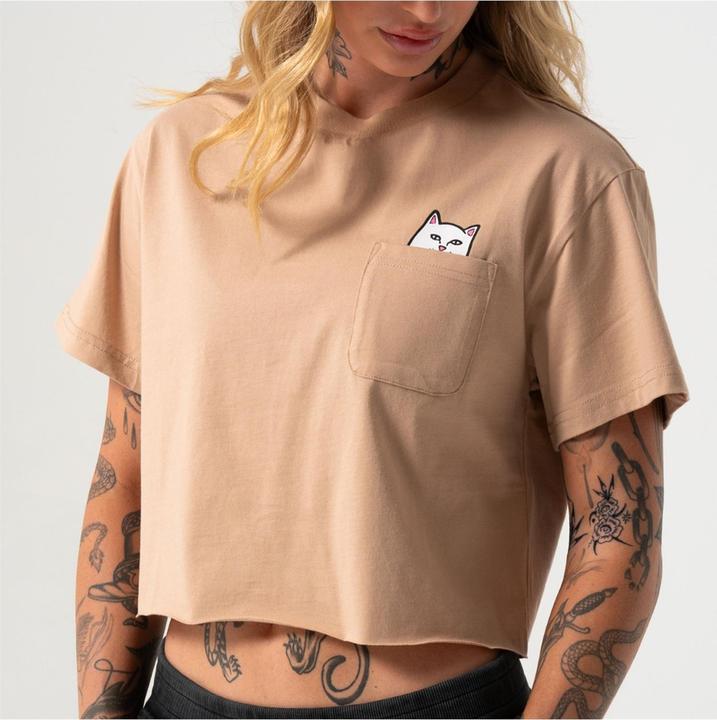 Produktbild RipnDip Lord Nermal Cropped Baby Pocket Women T-Shirt (S)