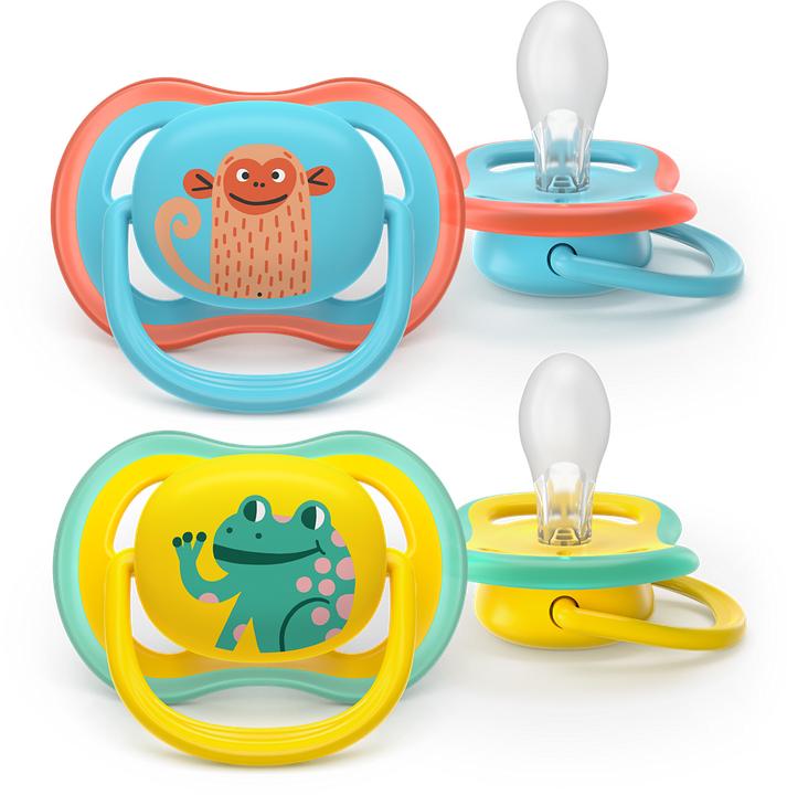 Actual product image Philips Avent Pacifier SCF349/58 ultra air (2x)