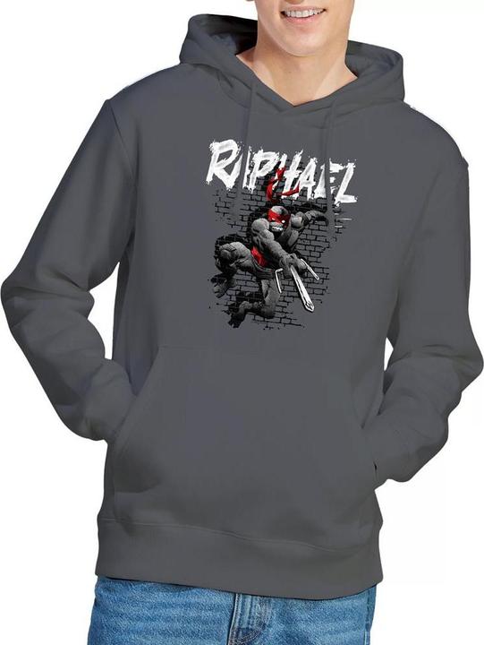 Immagine prodotto Teenage Mutant NT Felpa con Cappuccio Raffaello Uomo (S)