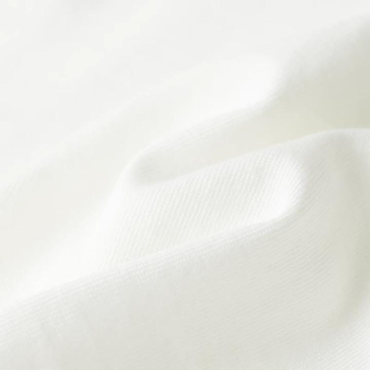Produktbild vidaXL Kinder-T-Shirt Ecru 104,Material: 100 % Baumwolle,Farbe (104)