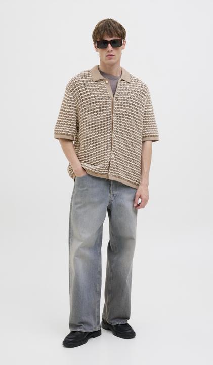 Produktbild Jack & Jones Jordia Knit Ss Polo Styd Ss25 (XL)